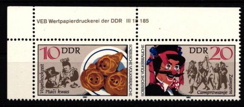DDR W Zd 534 DV gestempelt