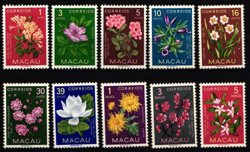 Macau 394-403 postfrisch mit Mängeln siehe Bild #IW173