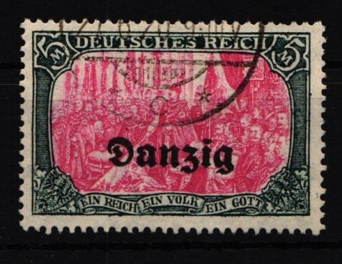 Danzig 15B gestempelt