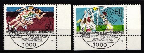 Berlin 664-665 gestempelt mit Formnummer #IW660