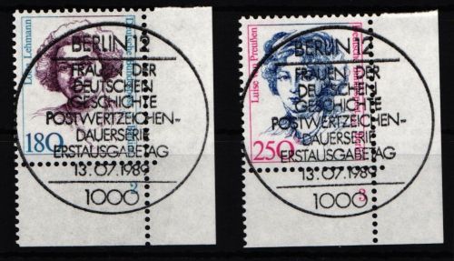 Berlin 844-845 gestempelt