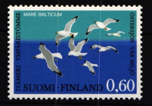 Finnland 748 postfrisch Umweltschutzkonferenz für die Rettung der Ostsee #IR364