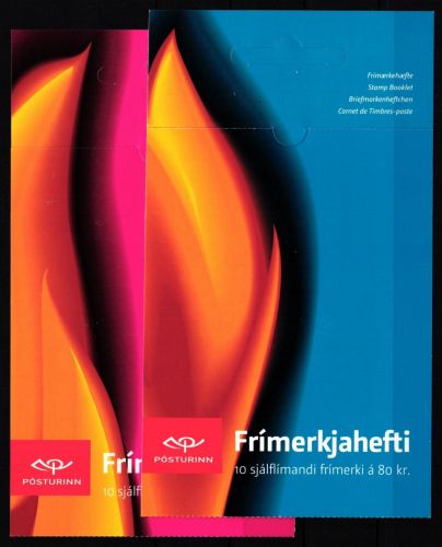 Island 1170-1171 postfrisch 2 Markenheftchen Pfadfinder #IR055
