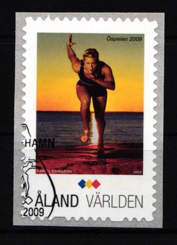 Aland 314 gestempelt Sport Sprinterin #IR150