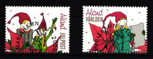 Aland 319-320 gestempelt Weihnachten #IR152