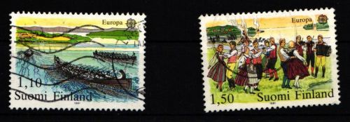 Finnland 881-882 gestempelt