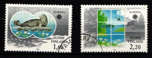 Finnland 985-986 gestempelt Natur- und Umweltschutz #IQ867