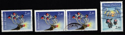 Finnland 1242-1243 gestempelt Paar 100. Geburtstag von Wäinö Aaltonen #IQ938