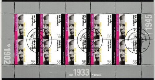 Bund 2233 gestempelt Zehnerbogen Ersttagsstempel Bonn #IQ656