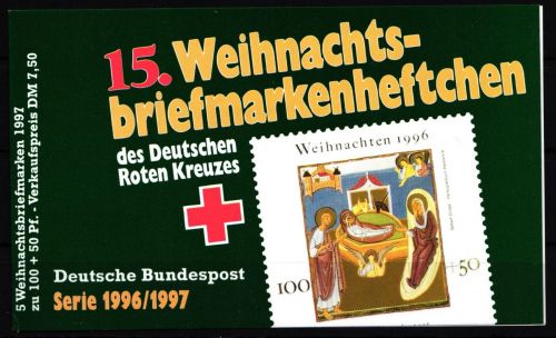BRD 1892 postfrisch Markenheftchen Weihnachten #IQ697