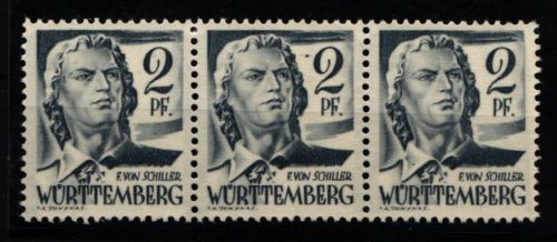 Französische Zone Württemberg 1 G postfrisch