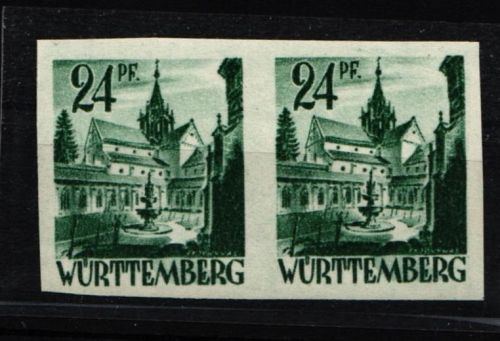 Französische Zone Württemberg 22 U postfrisch