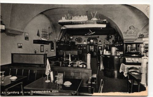 AK Köln Alt Hamburg mit orig. Hafenschänke gebraucht #PM735