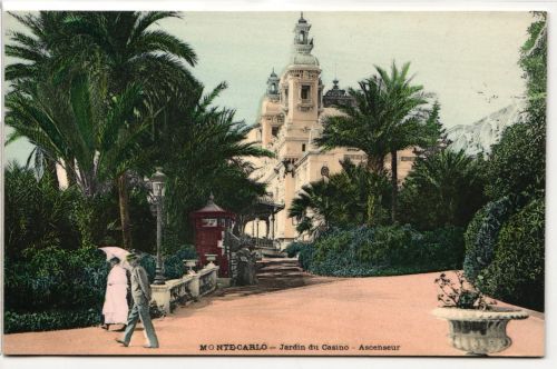AK Monte-Carlo Jardin du Casino - Ascenseur ungebraucht #PM766