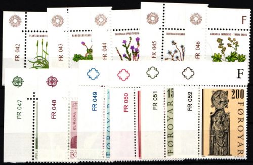 Färöer 48-58 postfrisch