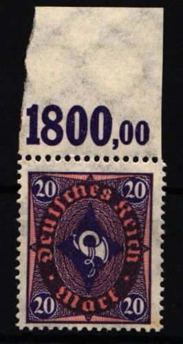 Deutsches Reich 207 P OR postfrisch