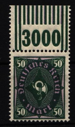 Deutsches Reich 209 W OR postfrisch 0/6/0 -2/9/2 #IL925
