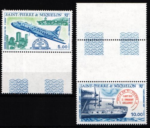 St. Pierre et Miquelon 548-549 postfrisch
