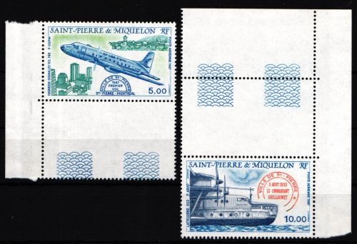 St. Pierre et Miquelon 548-549 postfrisch