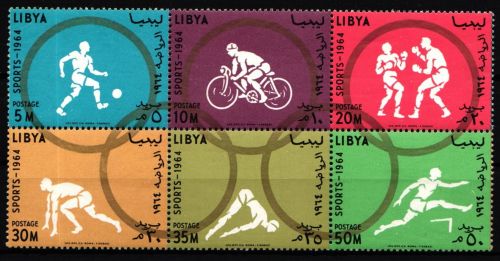 Libyen 160-165 postfrisch