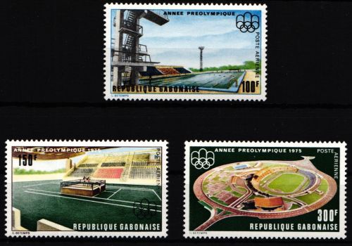 Gabun 569-571 postfrisch Sport #IR575