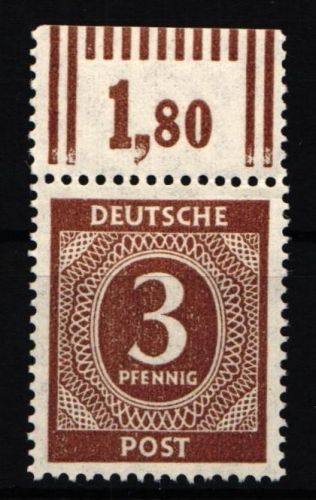 Alliierte Besetzung 913 W OR postfrisch #IR657
