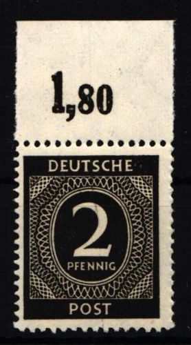 Alliierte Besetzung 911 P OR ndgz postfrisch #IR658