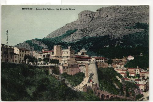 AK Monaco Palais du Prince - La Tête de Chien ungebraucht #PM778
