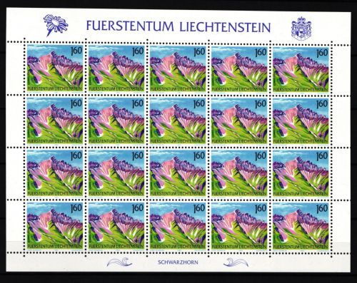 Liechtenstein 1038 postfrisch Kleinbogen #IH994