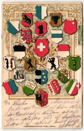 AK Schweiz Schweizer Eidgenossenschaft gebraucht #PM876