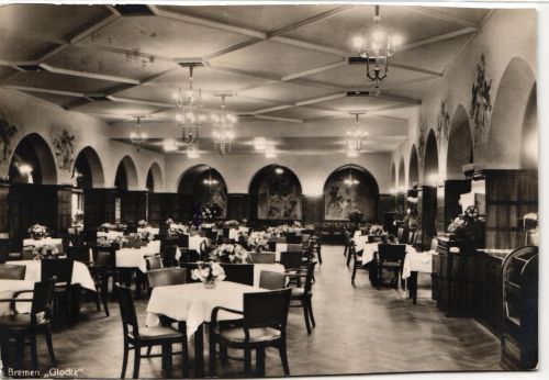 AK Bremen Restaurant "Glocke" gebraucht #PM914