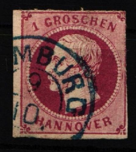 Hannover 14 d I gestempelt berührt, geprüft Berger BPP #IZ298