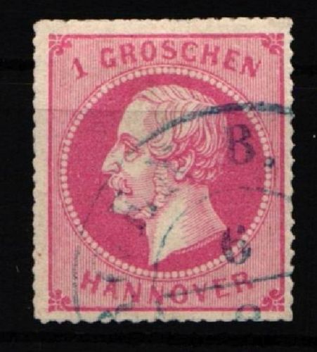 Hannover 24 y gestempelt
