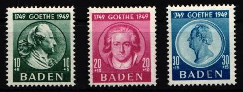 Französische Zone Baden 47-49 postfrisch