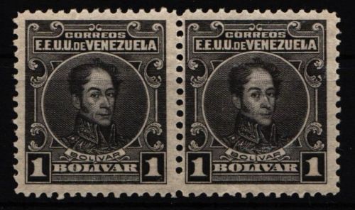 Venezuela 104 mit Falz als Paar #IX826