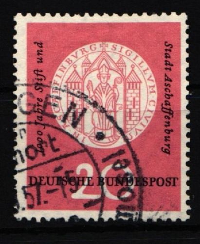 BRD Bund 255 VI gestempelt