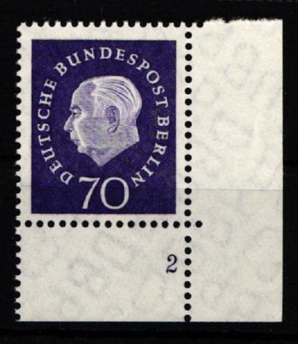 Berlin 186 postfrisch FN 2 #IZ327