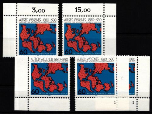 Berlin 616 postfrisch Ecke 1-4, FN 1-2 #IZ427