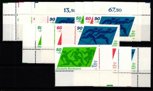 BRD 1046-1048 postfrisch Ecke 1-4, FN 0 #IZ929