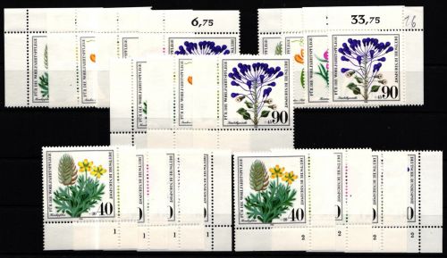 BRD 1059-1062 postfrisch Ecke 1-4, FN, nicht komplett #JC707