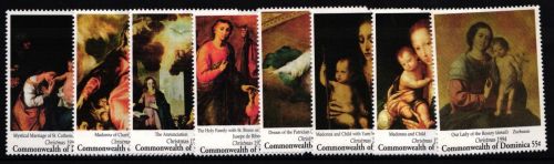 Dominica 1934-1941 postfrisch Weihnachten #II400