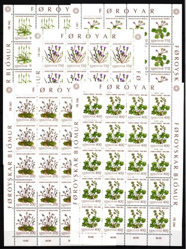 Färöer 48-52 postfrisch