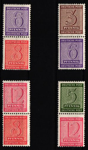 SBZ S Zd 3-6 postfrisch