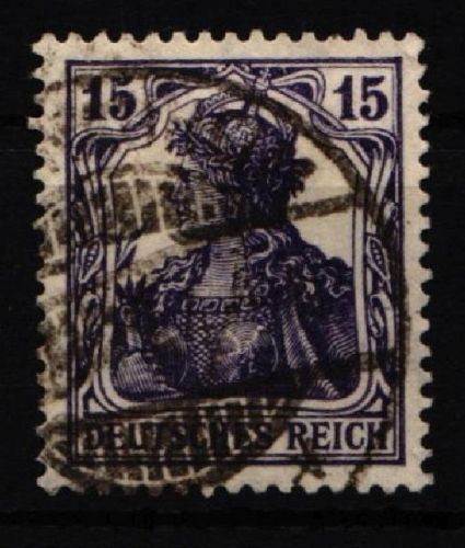 Deutsches Reich 101 c gestempelt geprüft Infla Berlin #JD185