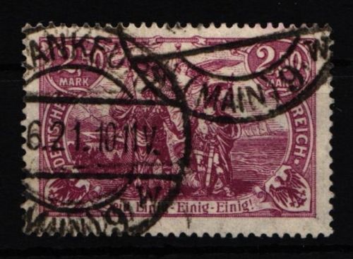 Deutsches Reich 115 d gestempelt geprüft Infla Berlin #JD188