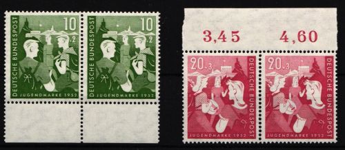 BRD Bund 153-154 postfrisch