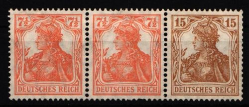 Deutsches Reich Zd W10 ohne Gummi #JD811
