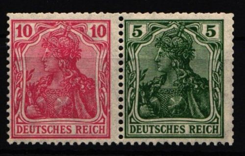 Deutsches Reich Zd W8 postfrisch #JD831