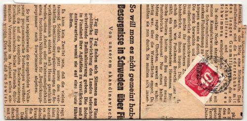 Böhmen und Mähren 121 auf Zeitungsausschnitt #JF176