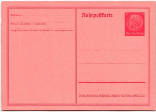 Deutsches Reich RP 25 als Ganzsache ungebraucht #JF181
